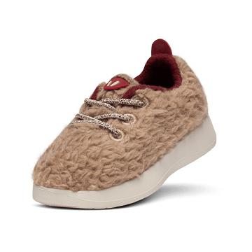 Beige / Brown Kids' Allbirds Smallbirds Wool Runner Sneakers | ZA4858FM