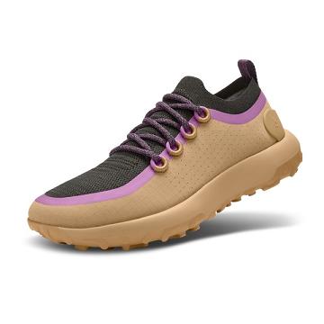 Beige / Purple Women's Allbirds Trail Runner SWT Hiking Shoes | ZA4629SO