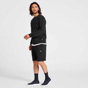 Black Men's Allbirds R&R Sweat Shorts | ZA4301EX