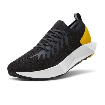 Black Men's Allbirds Tree Flyers Running Shoes | ZA4184HK
