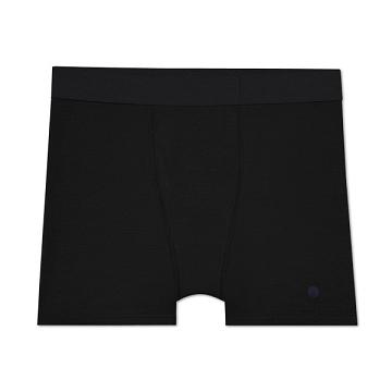 Black Men's Allbirds Trino® Boxer Brief Underwear | ZA4270UT