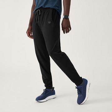 Black Men's Allbirds Wool Performance Pants | ZA4314GL