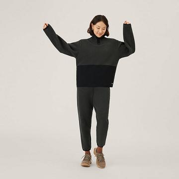Black Women's Allbirds Fluff Fleece Pants | ZA4764IS
