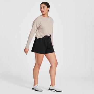 Black Women's Allbirds R&R Sweat Shorts | ZA4750XF