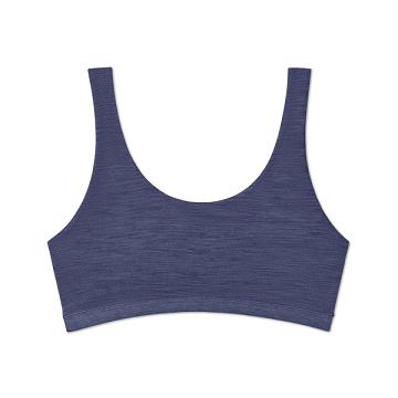 Blue Women's Allbirds Trino® Bralette Underwear | ZA4727AP