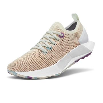 Brown / Grey Women's Allbirds Tree Flyers Running Shoes | ZA4612RW