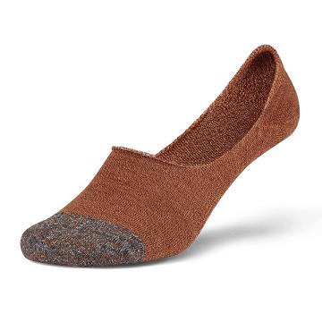 Brown Women's Allbirds Trino® Hiders Socks | ZA4810SO