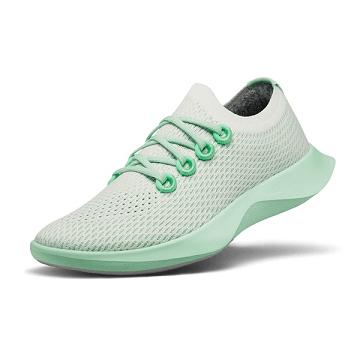 Green / Mint Women's Allbirds Tree Dasher 1 Running Shoes | ZA4592VD