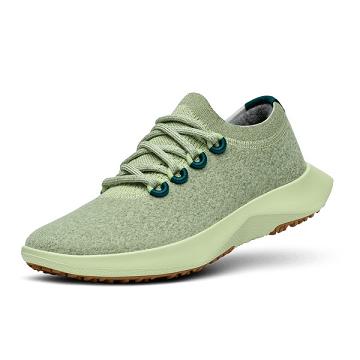 Green Women's Allbirds Wool Dasher Mizzles Running Shoes | ZA4561EX