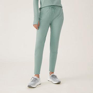 Green Women's Allbirds Wool Performance Pants | ZA4760SO