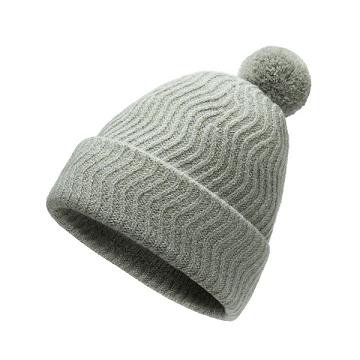Grey Men's Allbirds The Pom Beanie Hats | ZA4403TV