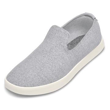 Grey Men's Allbirds Wool Loungers Slip On Shoes | ZA4095QZ