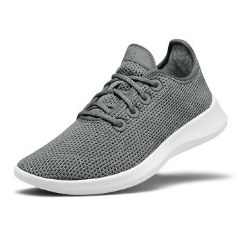 Grey / White Men's Allbirds Tree Runner Sneakers | ZA4079HK