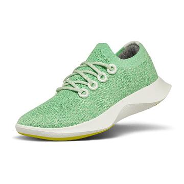 Mint Men's Allbirds Tree Dasher 1 Running Shoes | ZA4173MA
