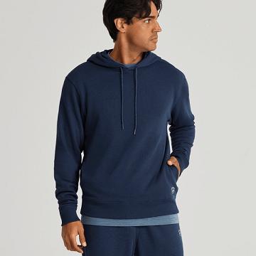 Navy Men's Allbirds R&R Hoodie | ZA4336LH