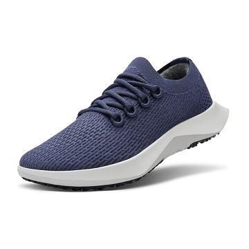 Navy Men's Allbirds Tree Dasher 2 Running Shoes | ZA4197EX