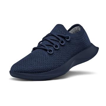 Navy Women's Allbirds Tree Dasher 1 Running Shoes | ZA4586EX