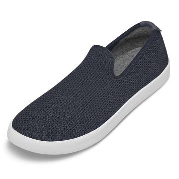 Navy Women's Allbirds Tree Loungers Slip On Shoes | ZA4523FM