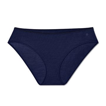 Navy Women's Allbirds Trino® Brief Underwear | ZA4725DN