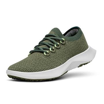 Olive Women's Allbirds Tree Dasher 2 Running Shoes | ZA4622SO