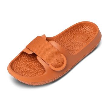 Orange Men's Allbirds Sugar Slides | ZA4122NB