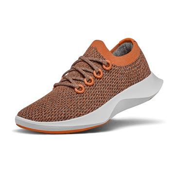 Orange / White Men's Allbirds Tree Dasher 1 Running Shoes | ZA4167YU