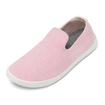 Pink Men's Allbirds Wool Loungers Slip On Shoes | ZA4094WY
