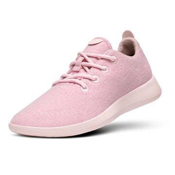 Pink Men's Allbirds Wool Runner Sneakers | ZA4057SO
