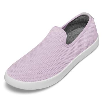 Pink / White Men's Allbirds Tree Loungers Slip On Shoes | ZA4100FM