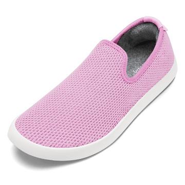 Pink / White Men's Allbirds Tree Loungers Slip On Shoes | ZA4103AP