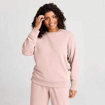 Pink Women's Allbirds R&R Sweat Shirts | ZA4758FM