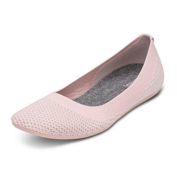 Pink Women's Allbirds Tree Breezers Flat Shoes | ZA4669NB