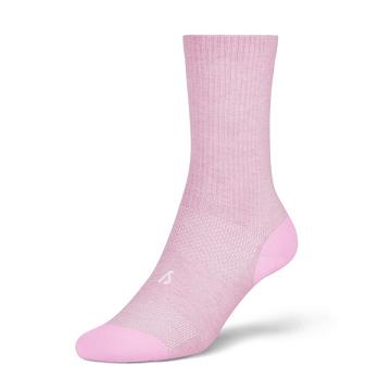 Pink Women's Allbirds Trino® Sprinters Crew Socks | ZA4797MA