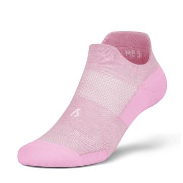 Pink Women's Allbirds Trino® Sprinters Socks | ZA4801FM