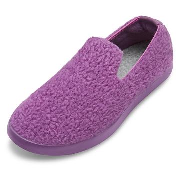 Purple Men's Allbirds Wool Lounger Fluffs Slip On Shoes | ZA4088IS