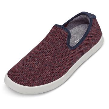 Red Men's Allbirds Tree Loungers Slip On Shoes | ZA4102SO