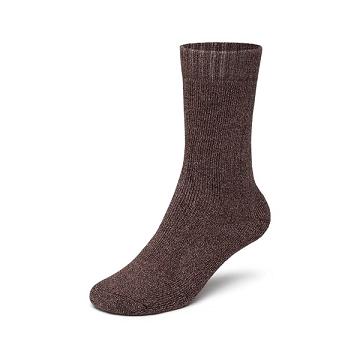 Red Men's Allbirds Trino® Cozy Crew Socks | ZA4343DN