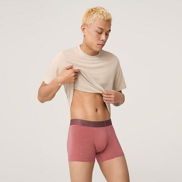 Red Men's Allbirds Trino® Trunk Underwear | ZA4279BC