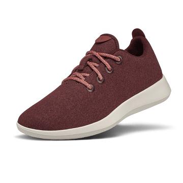 Red Women's Allbirds Wool Runner Sneakers | ZA4478UT