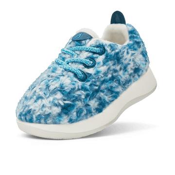 Turquoise Kids' Allbirds Smallbirds Wool Runner Sneakers | ZA4860SO