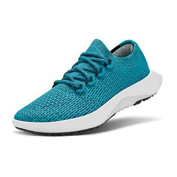 Turquoise Men's Allbirds Tree Dasher 2 Running Shoes | ZA4188SO