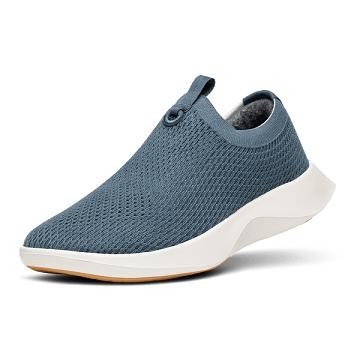 Turquoise Men's Allbirds Tree Dasher Relay Slip On Shoes | ZA4118EX