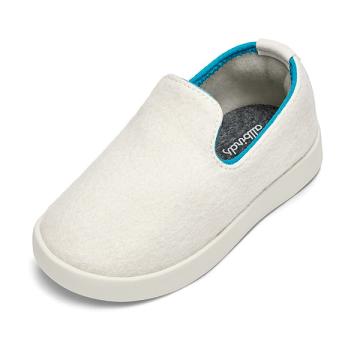 White Kids' Allbirds Smallbirds Wool Loungers Slip On Shoes | ZA4872MA