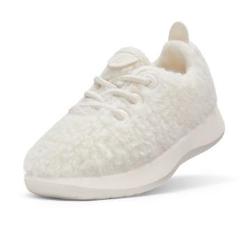 White Kids' Allbirds Smallbirds Wool Runner Sneakers | ZA4864IS