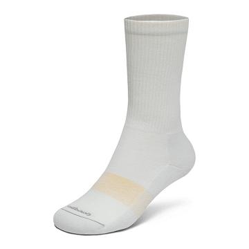 White Men's Allbirds Anytime Crew Socks | ZA4372OR