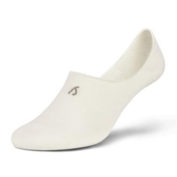 White Men's Allbirds Trino® Sprinters No Show Socks | ZA4360FM