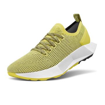 Yellow Women's Allbirds Tree Flyers Running Shoes | ZA4606PQ